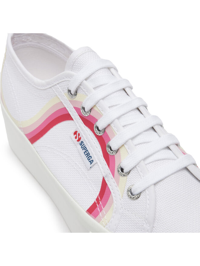 Superga Tenisky Superga Round Stripes 2790 S4128TW Bílá