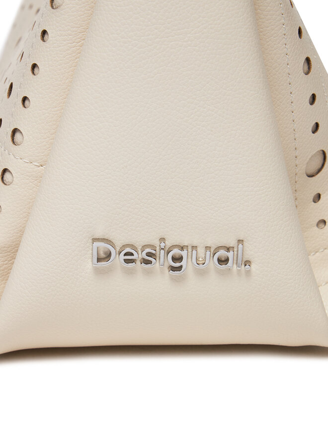 Desigual Kabelka Desigual Bloomer Mayari 24WAXPAB Écru