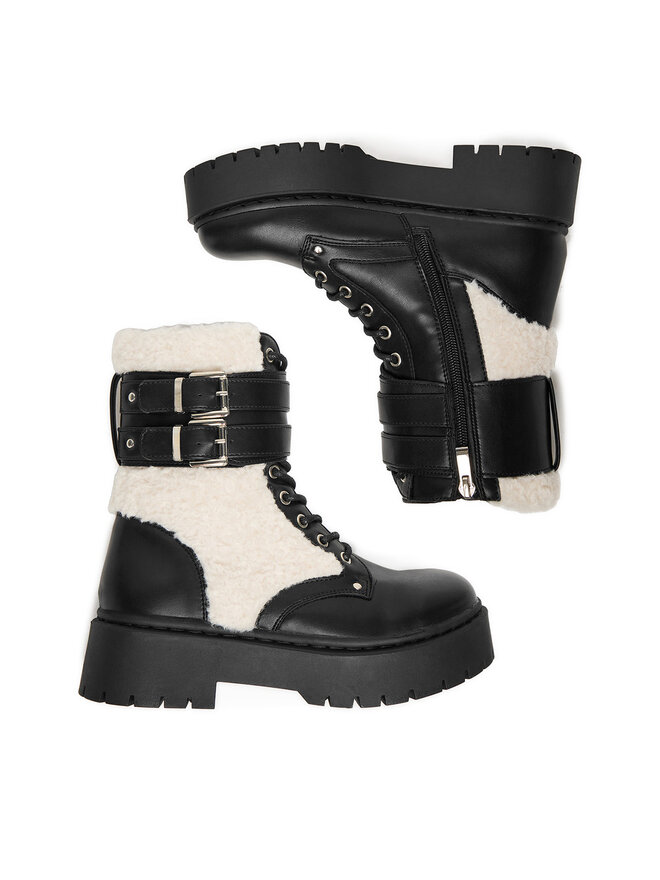 DeeZee Schnürschuhe DeeZee 13123-2 Schwarz