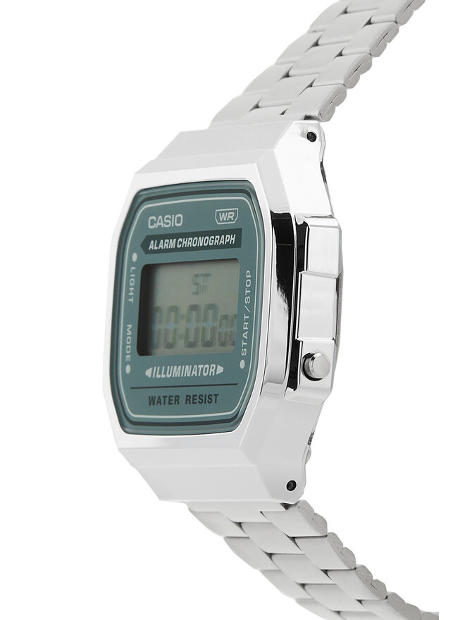 Casio Zegarek Casio A168WA-3AYES Srebrny