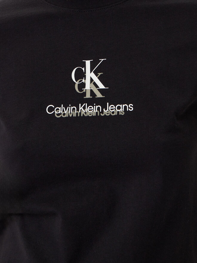 Calvin Klein Jeans Calvin Klein Jeans T-Shirt Shadow Graphic J20J225545 Μαύρο Regular Fit