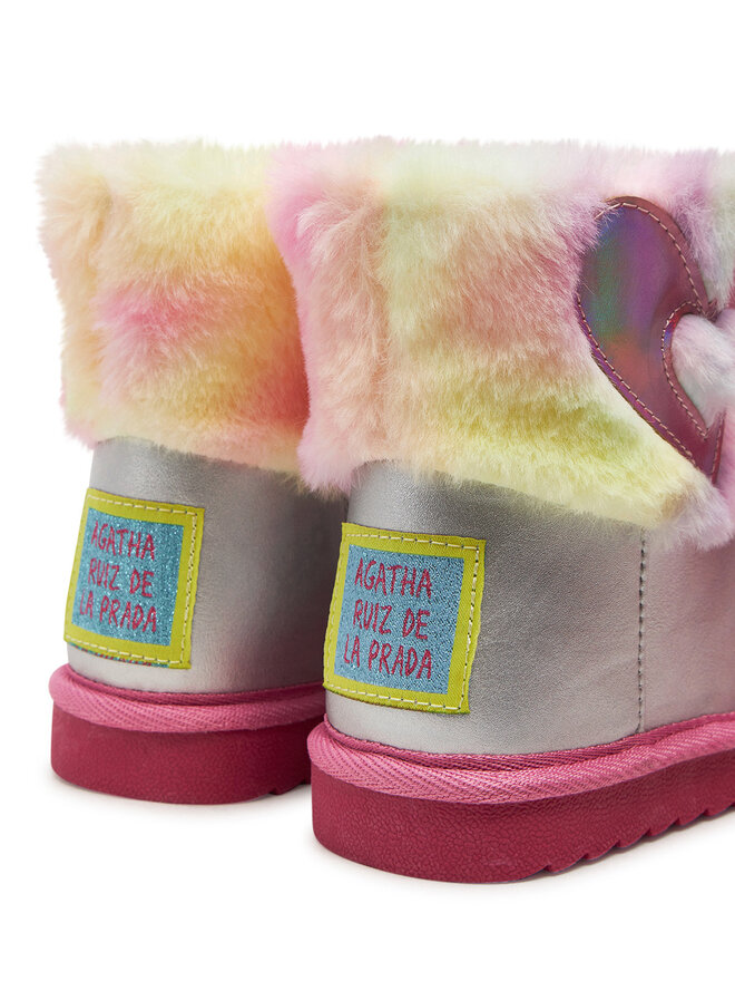 Agatha Ruiz de la Prada Botines Agatha Ruiz de la Prada 241988-B S Plata