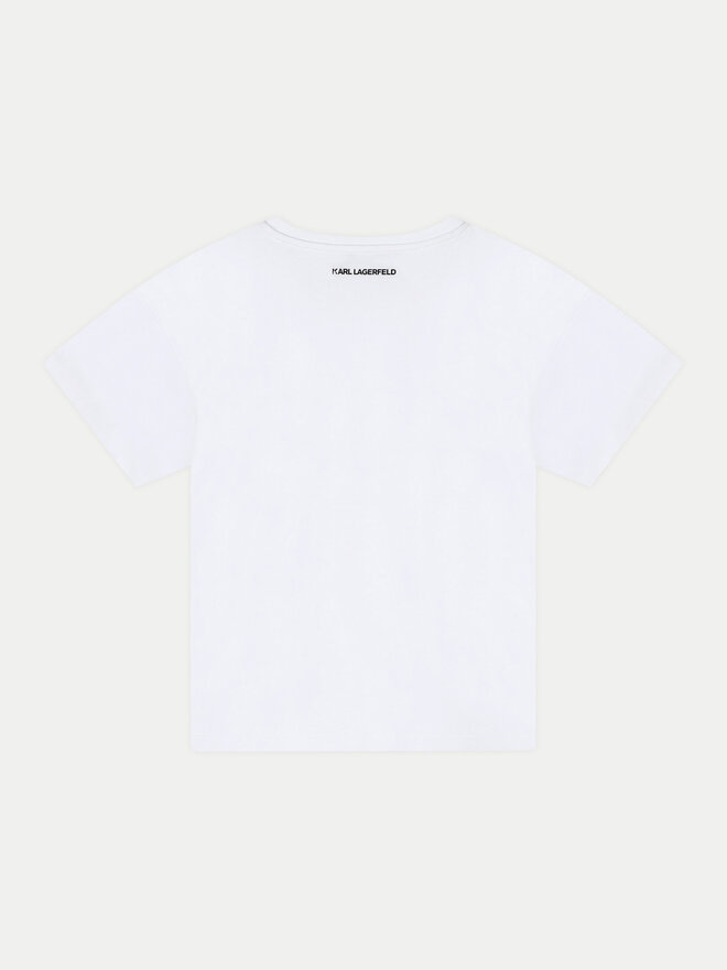 Karl Lagerfeld Kids Karl Lagerfeld Kids T-Shirt Z30212 S Weiß Regular Fit