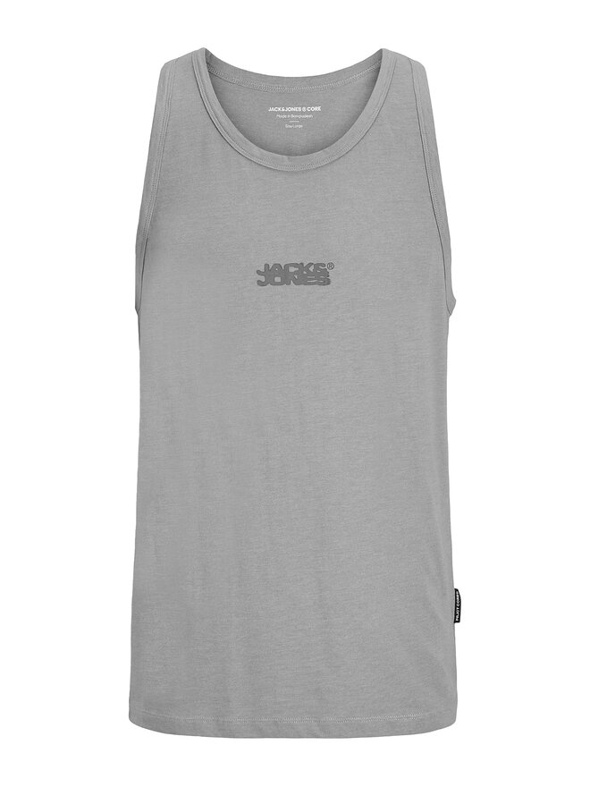 Jack&Jones Jack&Jones Set 2 majic brez rokavov Sago 12284750 Siva Regular Fit