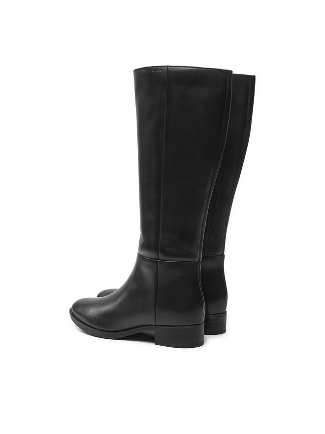 Geox Офицерки Geox D Felicity D D84G1D 00043 C9999 Черен