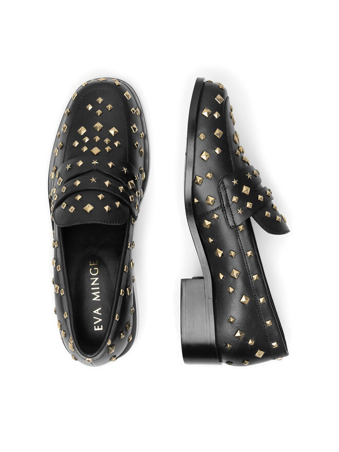 Eva Minge Loaferke Eva Minge AMINA-115985 Črna