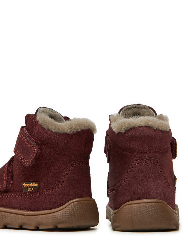 Froddo Botas altas Froddo Zeru Tex Furry Barefoot G2110149-5 M Rojo