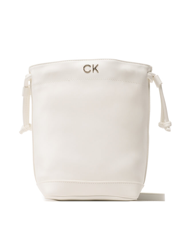 Calvin Klein Jeans Сумка Calvin Klein Jeans Re-Lock Drawstring Bag Mini K60K610450 Білий
