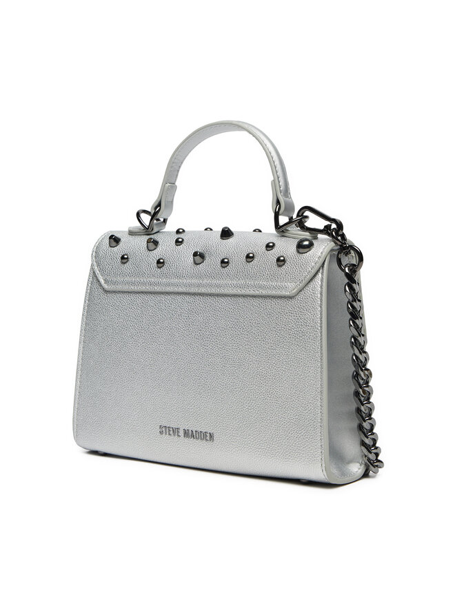 Steve Madden Ročna torba Steve Madden Bcelest SM13001255 Srebrna