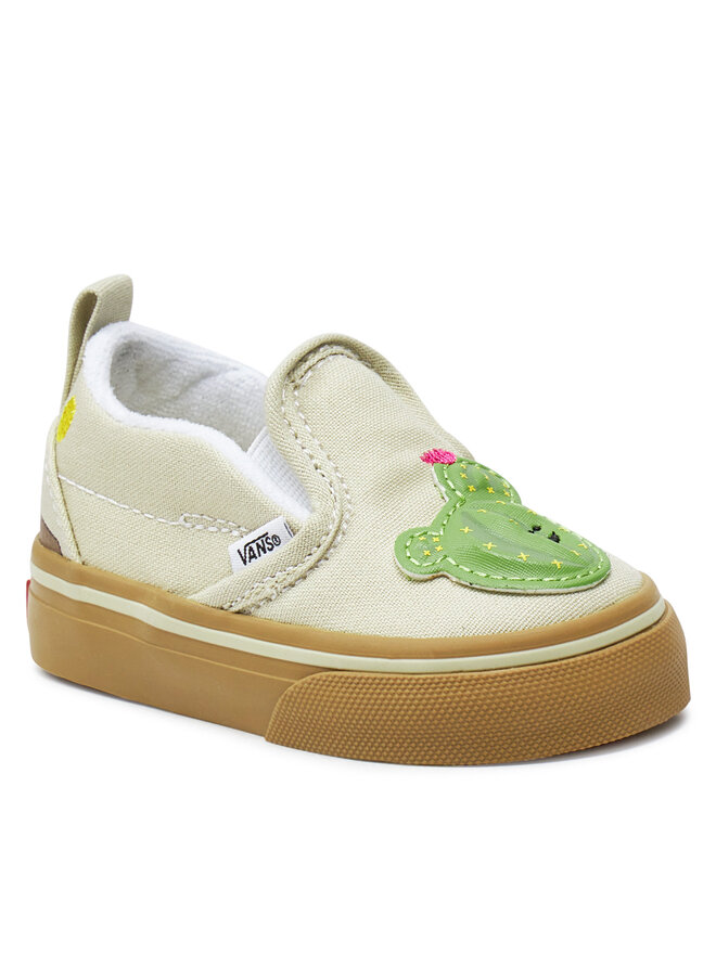 Vans Teniszcipő Vans Slip-On V Cactus VN000CPSGRN1 Zöld