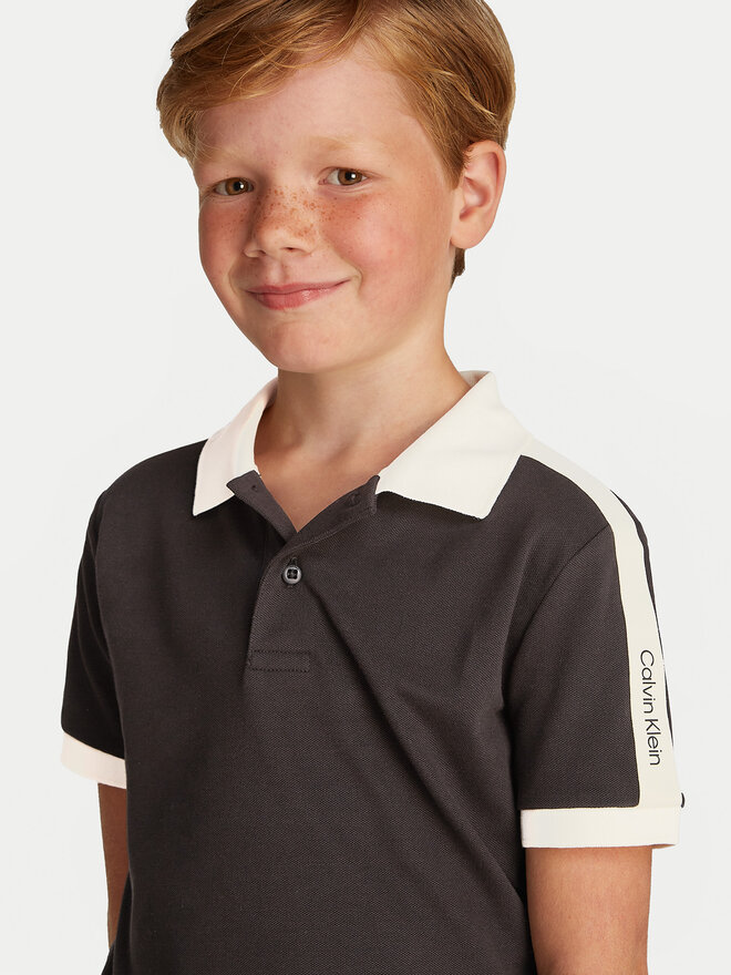 Calvin Klein Jeans Calvin Klein Jeans Polo IB0IB02485 Μαύρο Regular Fit