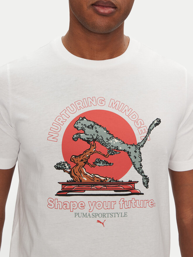 Puma Puma Camiseta Bonsai 629634 Blanco Regular Fit