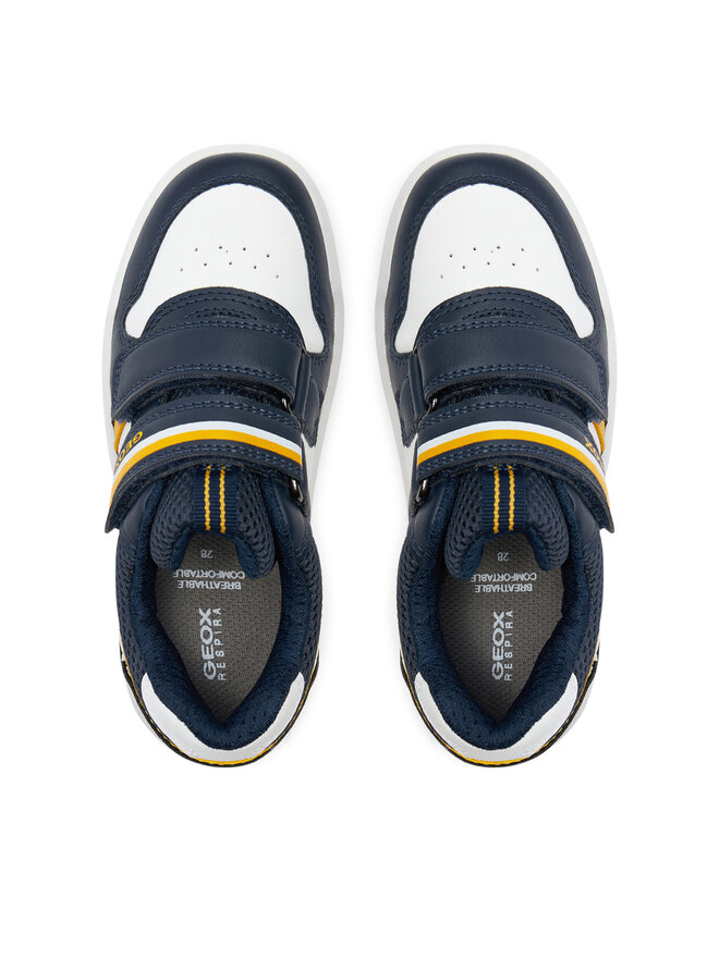Geox J Arzach Boy D, Sneakers Niños, Negro, 31 EU