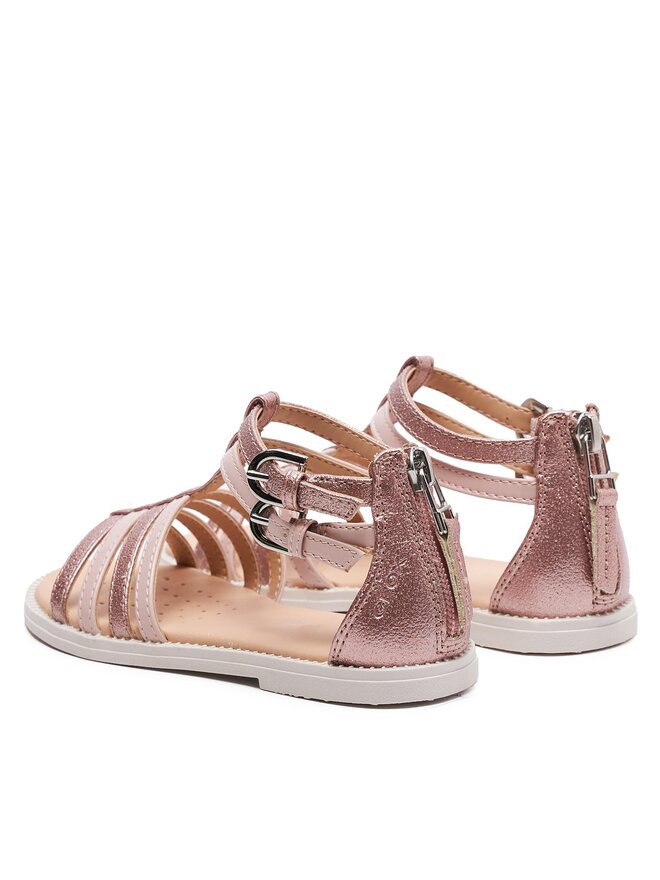 Geox Sandály Geox J Sandal Karly Girl J7235D 0QDHH C8172 S Růžová