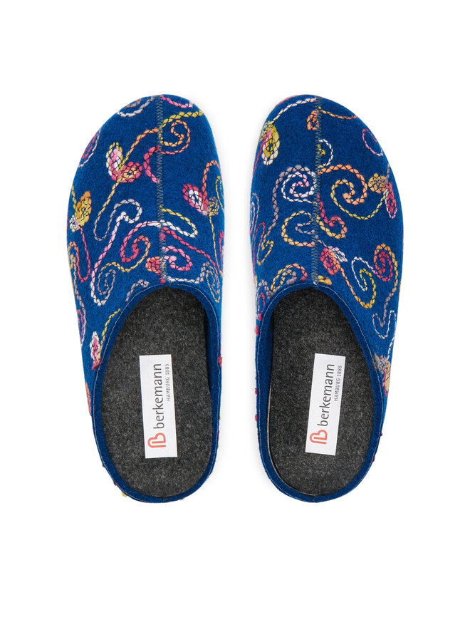 Berkemann Hausschuhe Berkemann Donata 01028 Blau