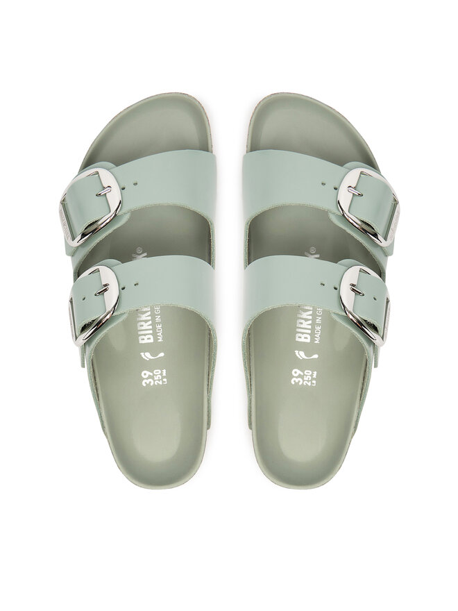 Birkenstock Pantoletten Birkenstock Arizona Big Buckle Hex 1031882 Grün