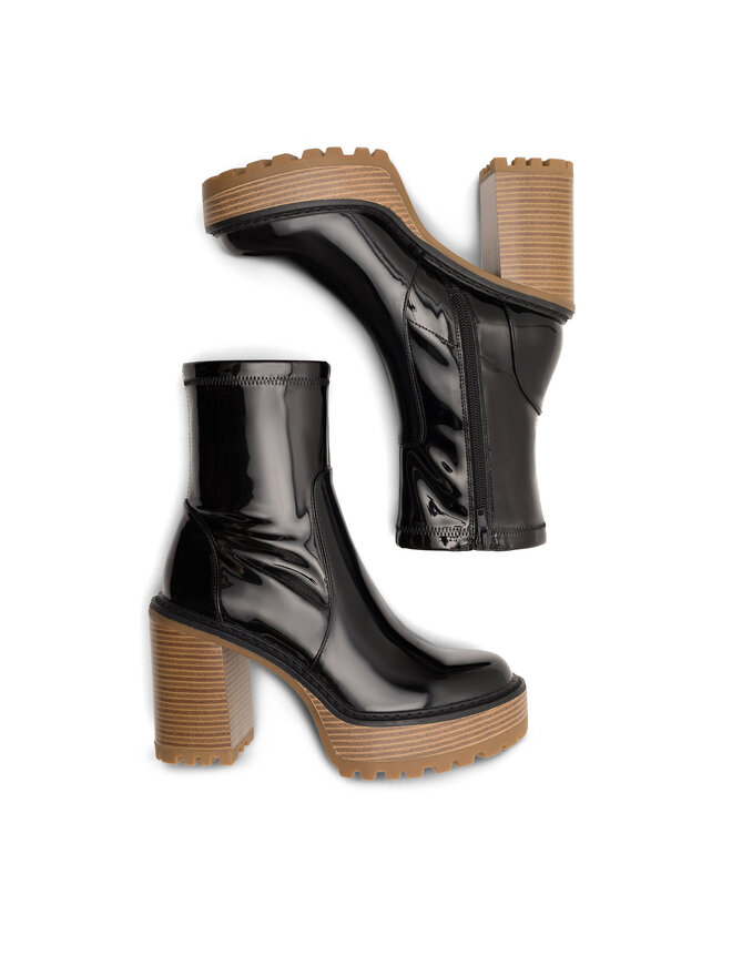 Nine West Μποτάκια Nine West SHAYLA 13151V Μαύρο