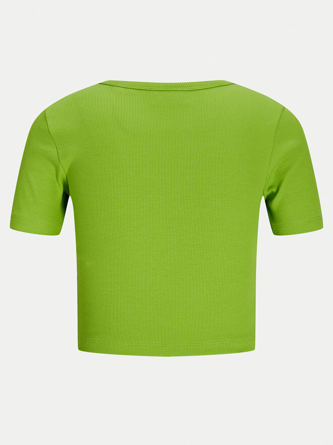 JJXX JJXX Camiseta Florie 12217164 Verde Slim Fit