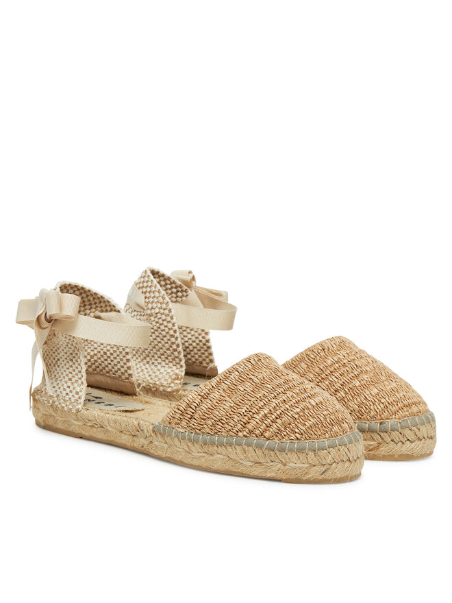 Manebi Espadrile Manebi H 1.5 P0 Bež