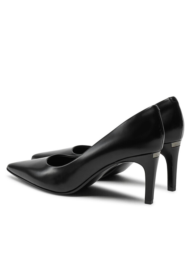 Calvin Klein Lodičky Calvin Klein Heel Pump 70 - Brush L HW0HW02446 Černá