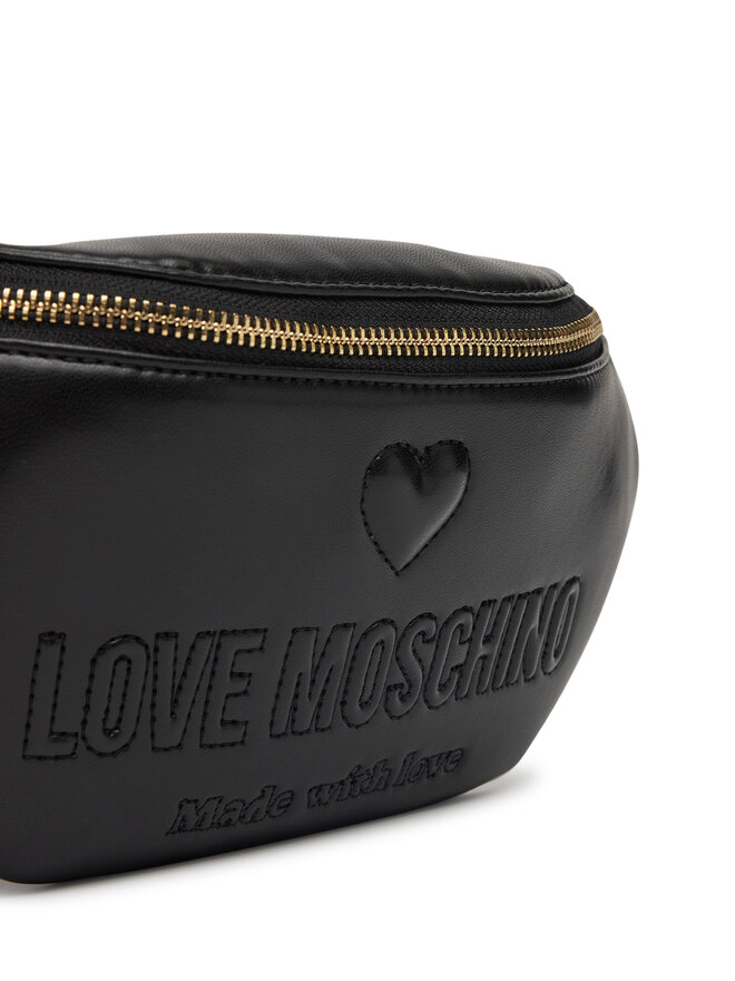 LOVE MOSCHINO Ledvinka LOVE MOSCHINO JC4223PP0MKF0000 Černá