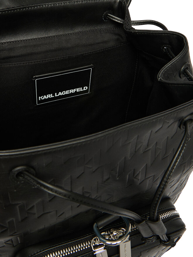 KARL LAGERFELD Rucksack KARL LAGERFELD A3M30180 Schwarz