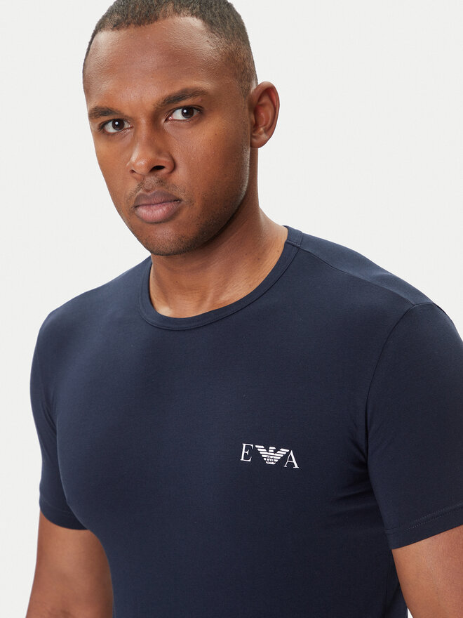 Emporio Armani Underwear Emporio Armani Underwear 2er-Set T-Shirts EM001849 AF14131 MB143 Dunkelblau Fitted Fit