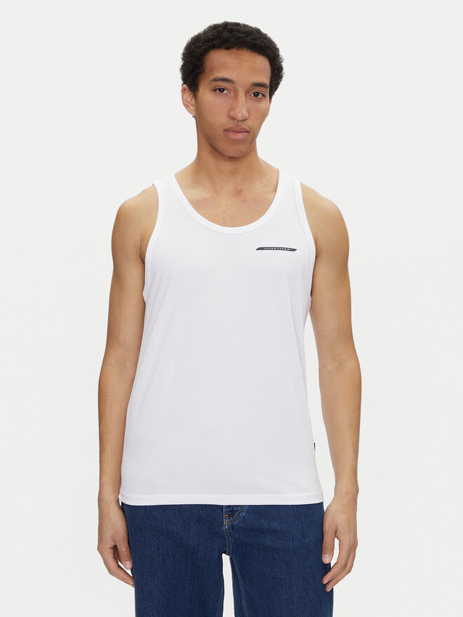 Jack&Jones Jack&Jones Tank top Fusion 12276614 Λευκό Regular Fit