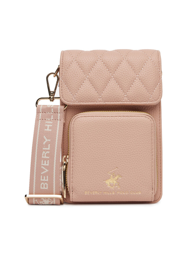 Beverly Hills Polo Club Дамска чанта Beverly Hills Polo Club BHPC-L-007-07 Розов