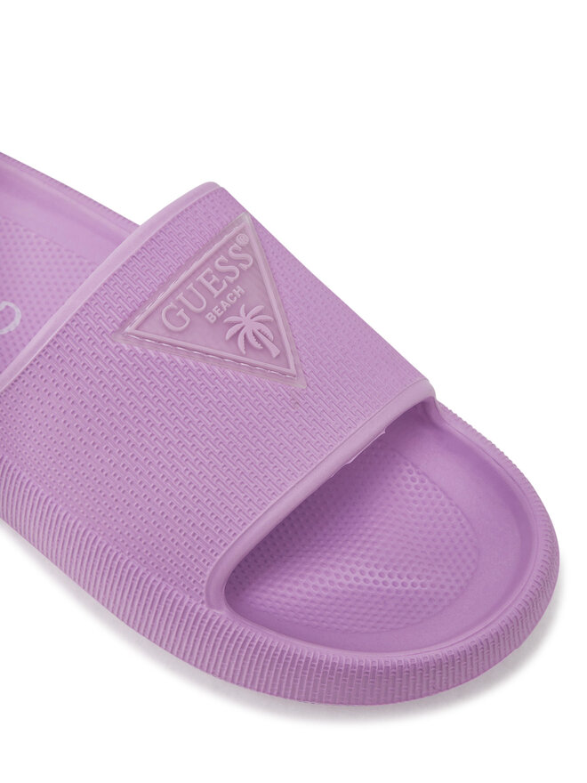 Guess Klapki Guess E4GZ27 WG5X0 Fioletowy