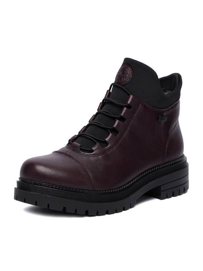 Rieker Schnürschuhe Rieker CEO-Y3163 Dunkelrot