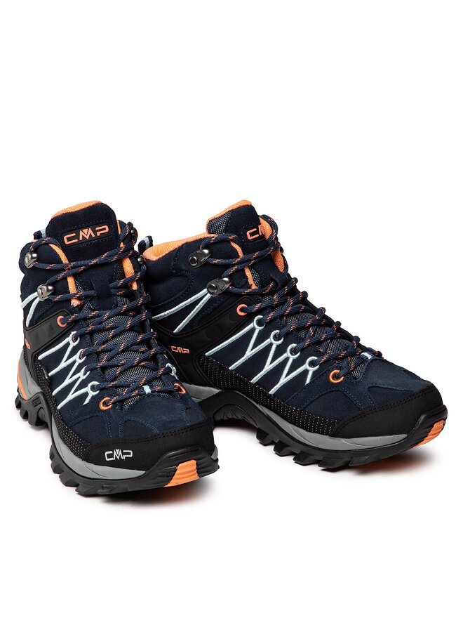 Scarpe da trekking CMP nere e viola da donna Rigel Mid 3Q12946