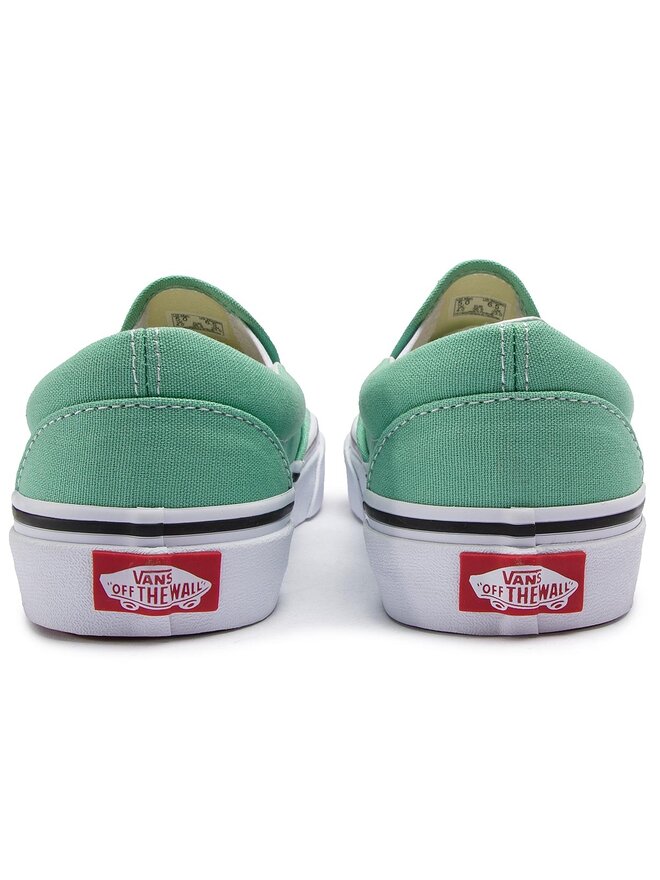 Sneakers aus Stoff Vans Classic Slip On VN0A38F7VMX1 Grun eschuhe