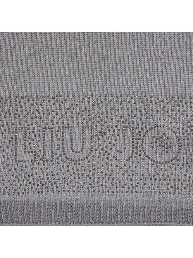 Liu Jo Schal Liu Jo Sciarpa Maglia Stras 269007 M0300 Grau