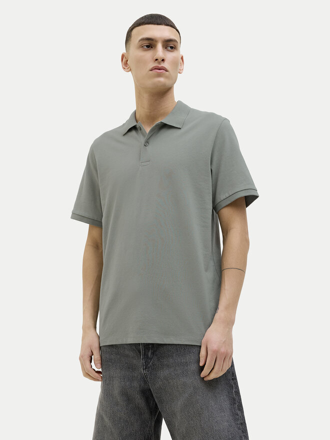 Jack&Jones Jack&Jones Polo Kane 12270150 Zelena Regular Fit