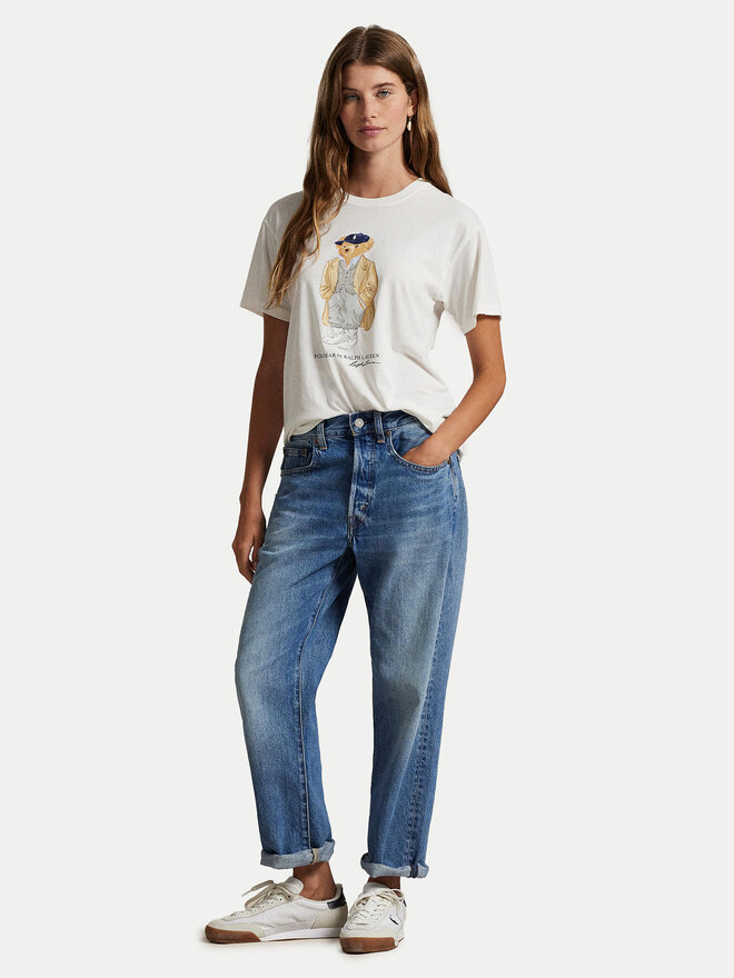 Polo Ralph Lauren Polo Ralph Lauren Футболка 211971752001 Білий Straight Fit