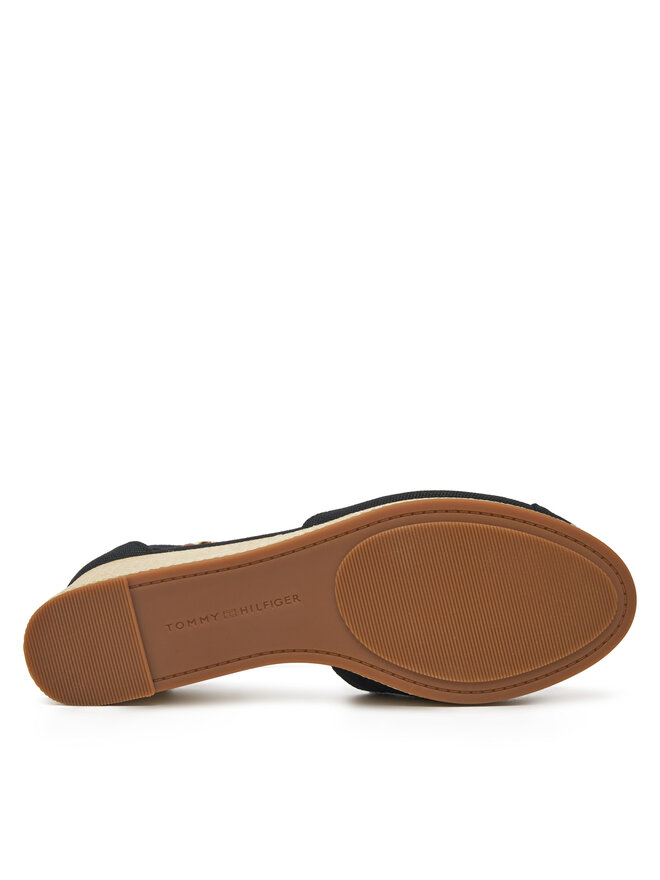 Tommy Hilfiger Espadryle Tommy Hilfiger FW0FW08657 Czarny