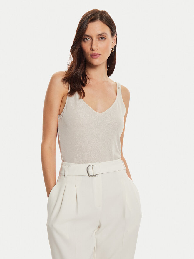 Morgan Morgan Felső 232-DANIEL Ekru Slim Fit