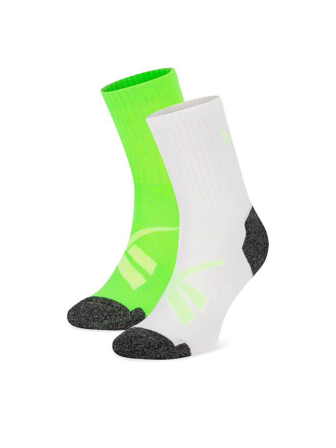 Reebok Zestaw 2 par wysokich skarpet unisex Reebok R0418-SS24 (2-pack) Kolorowy