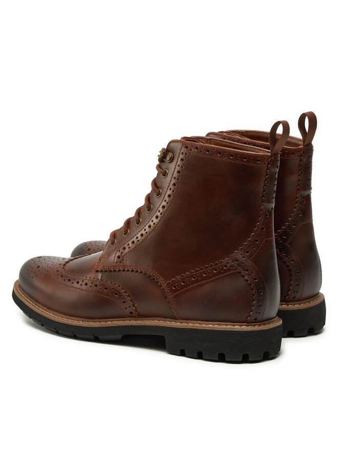 Clarks Ботуши Clarks Batcombe Lord 261271907 Кафяв
