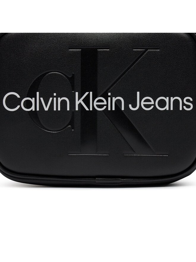 Calvin Klein Jeans Handtasche Calvin Klein Jeans Sculpted Camera Bag18 Mono K60K610275 Schwarz