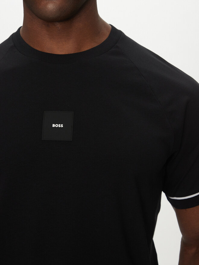 BOSS BOSS Camiseta 50537846 Negro Regular Fit