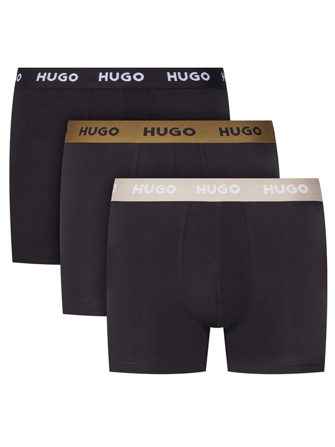 HUGO HUGO Pack de 3 bóxers 50532613 Negro