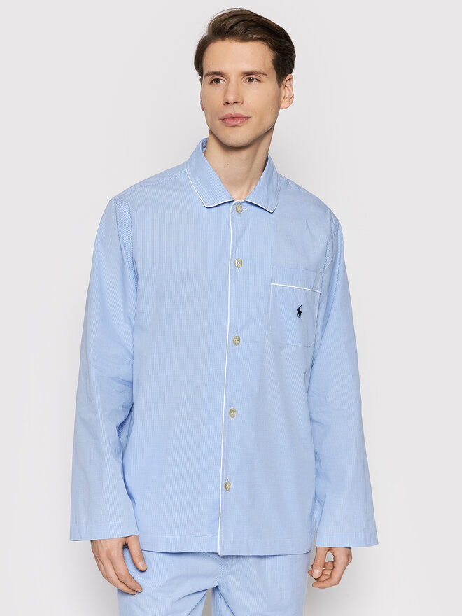Polo Ralph Lauren Polo Ralph Lauren Піжама 714514095001 Блакитний Regular Fit