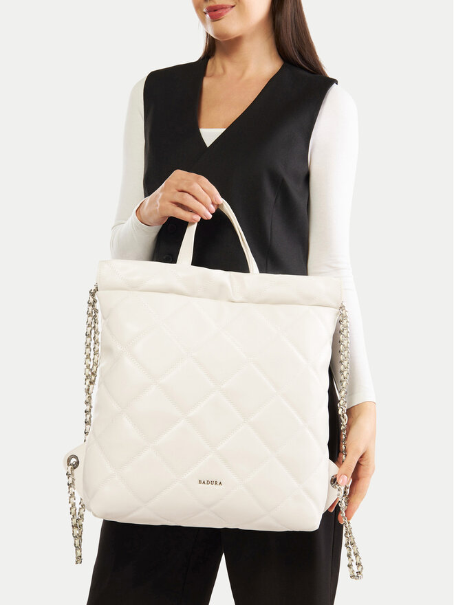 Badura Handtasche Badura JH5021-BR Écru