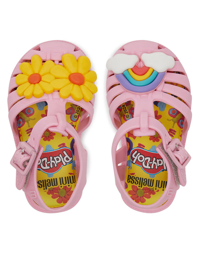 Melissa Sandały Melissa Mini Melissa Possession + Play Doh Bb M 35987 Różowy
