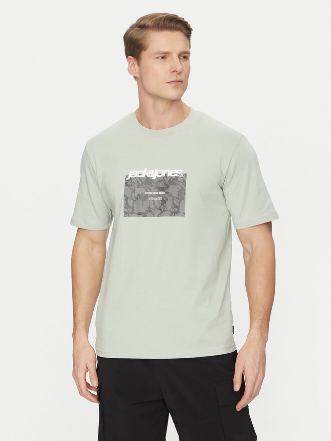 Jack&Jones Jack&Jones Marškinėliai Tarmac 12273239 Žalia Regular Fit