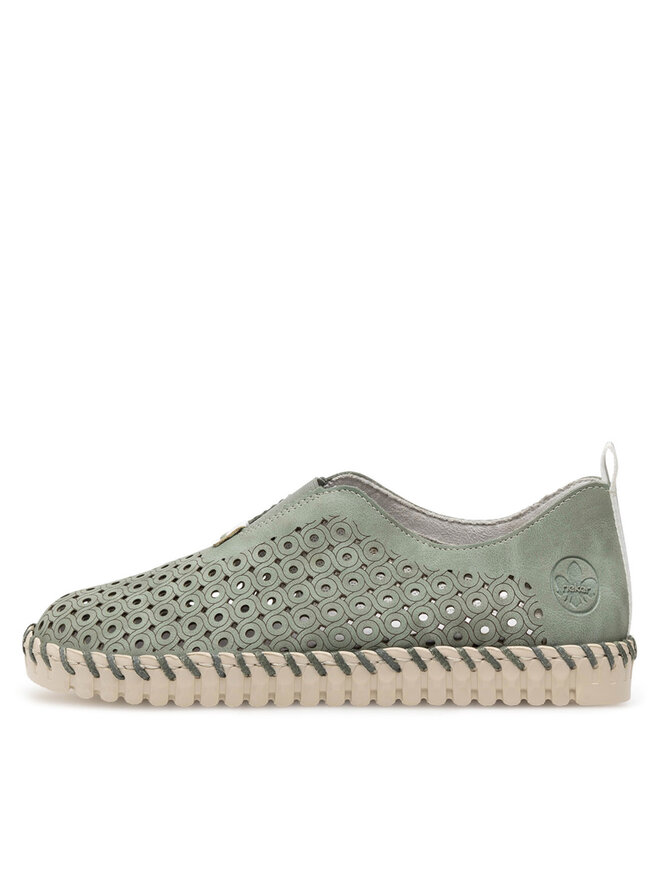 Rieker Halbschuhe Rieker N1963-52 Grün
