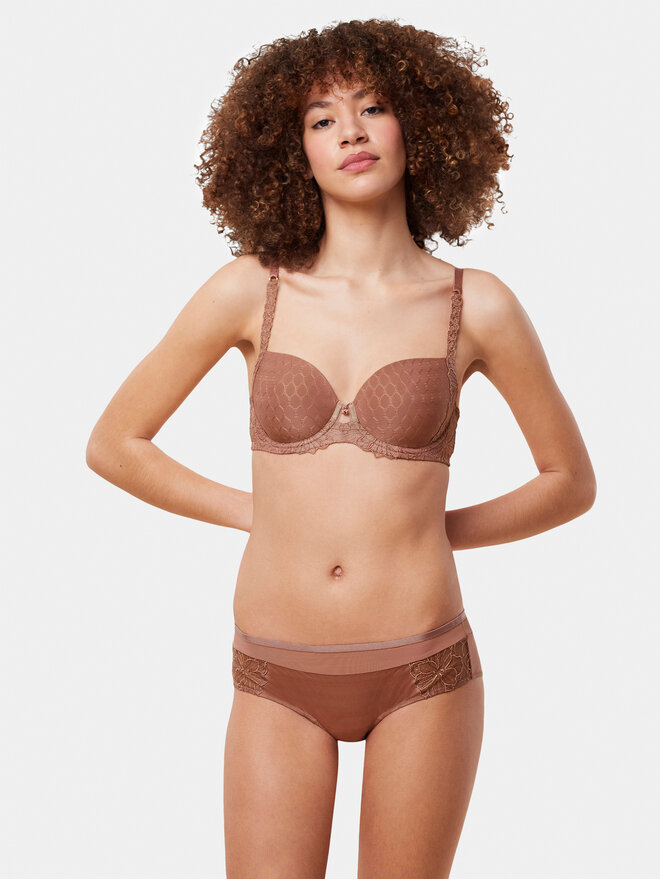 Triumph Triumph Бюстгальтер з підкладкою Azalea Florale WP 10184809 Коричневий