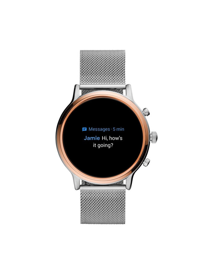 Fossil Смарт годинник Fossil Julianna Hr FTW6061 Срібний